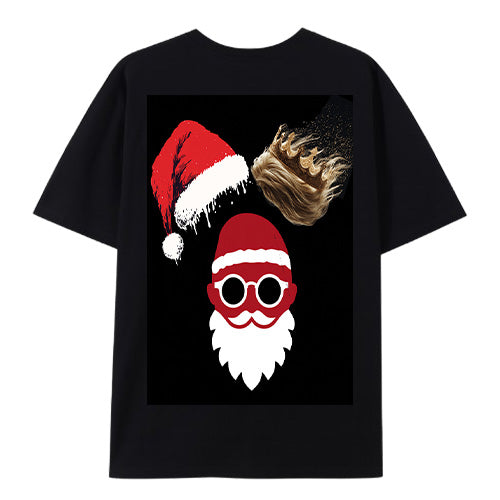 Santa Shades Tee – Cool Christmas Graphic Shirt