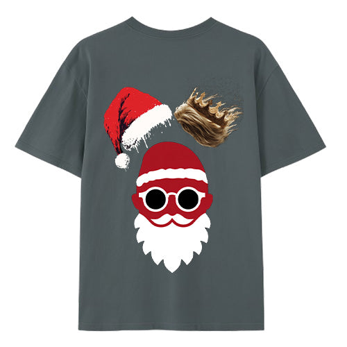 Santa Shades Tee – Cool Christmas Graphic Shirt