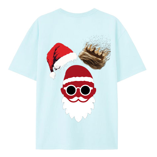 Santa Shades Tee – Cool Christmas Graphic Shirt