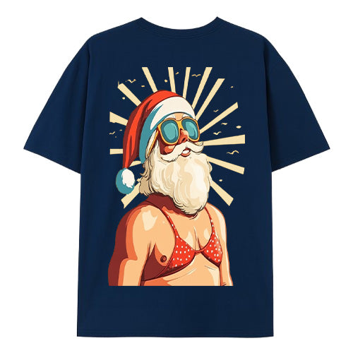 Santa's Beach Bod – Funny Christmas Bikini Tee