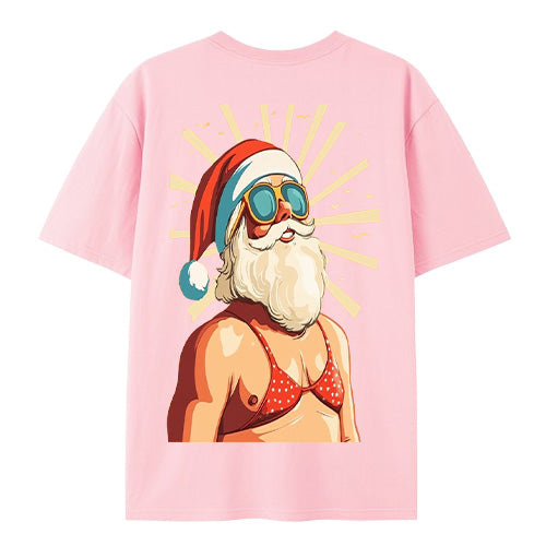 Santa's Beach Bod – Funny Christmas Bikini Tee